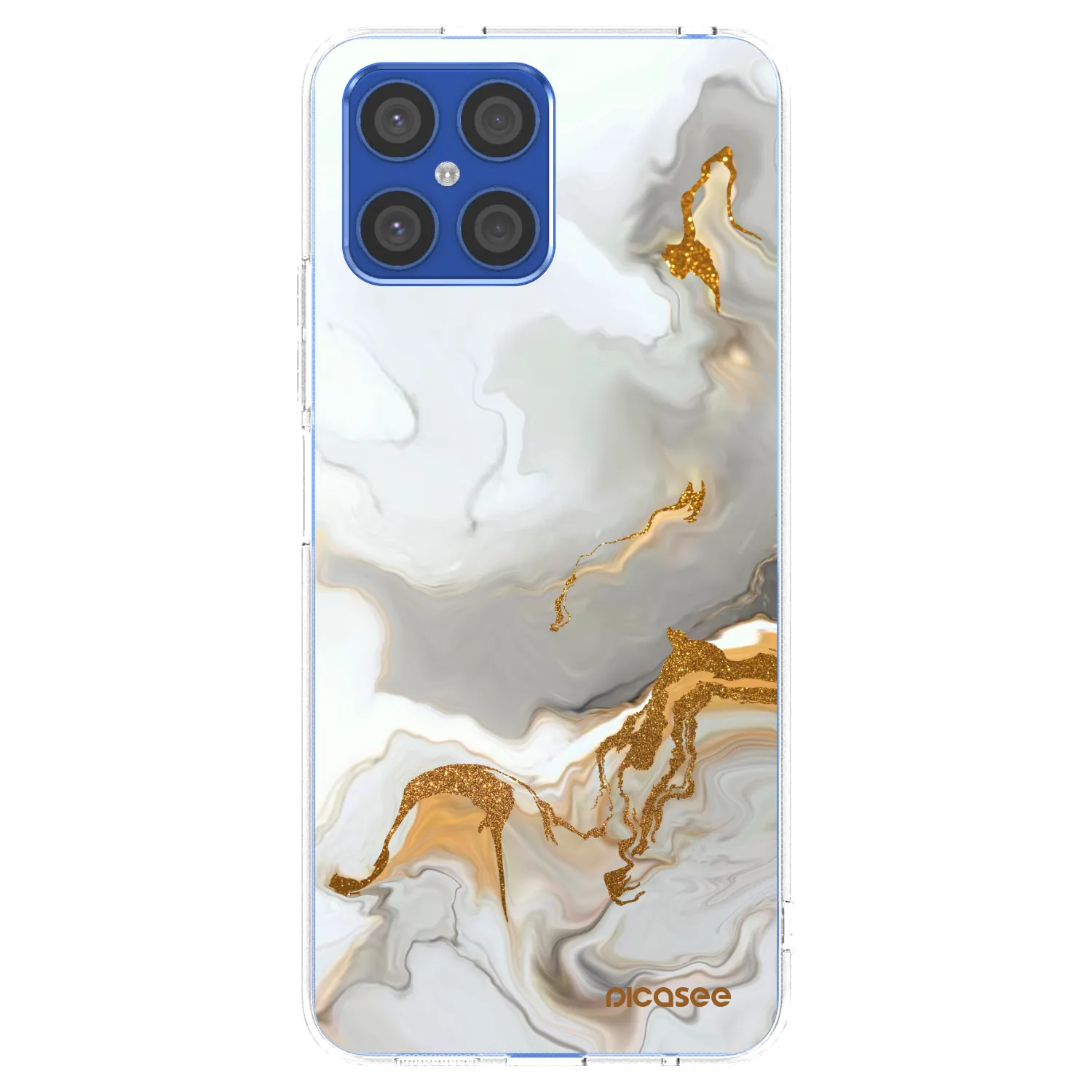 Picasee διαφανής θήκη σιλικόνης Honor X8 4G - Her