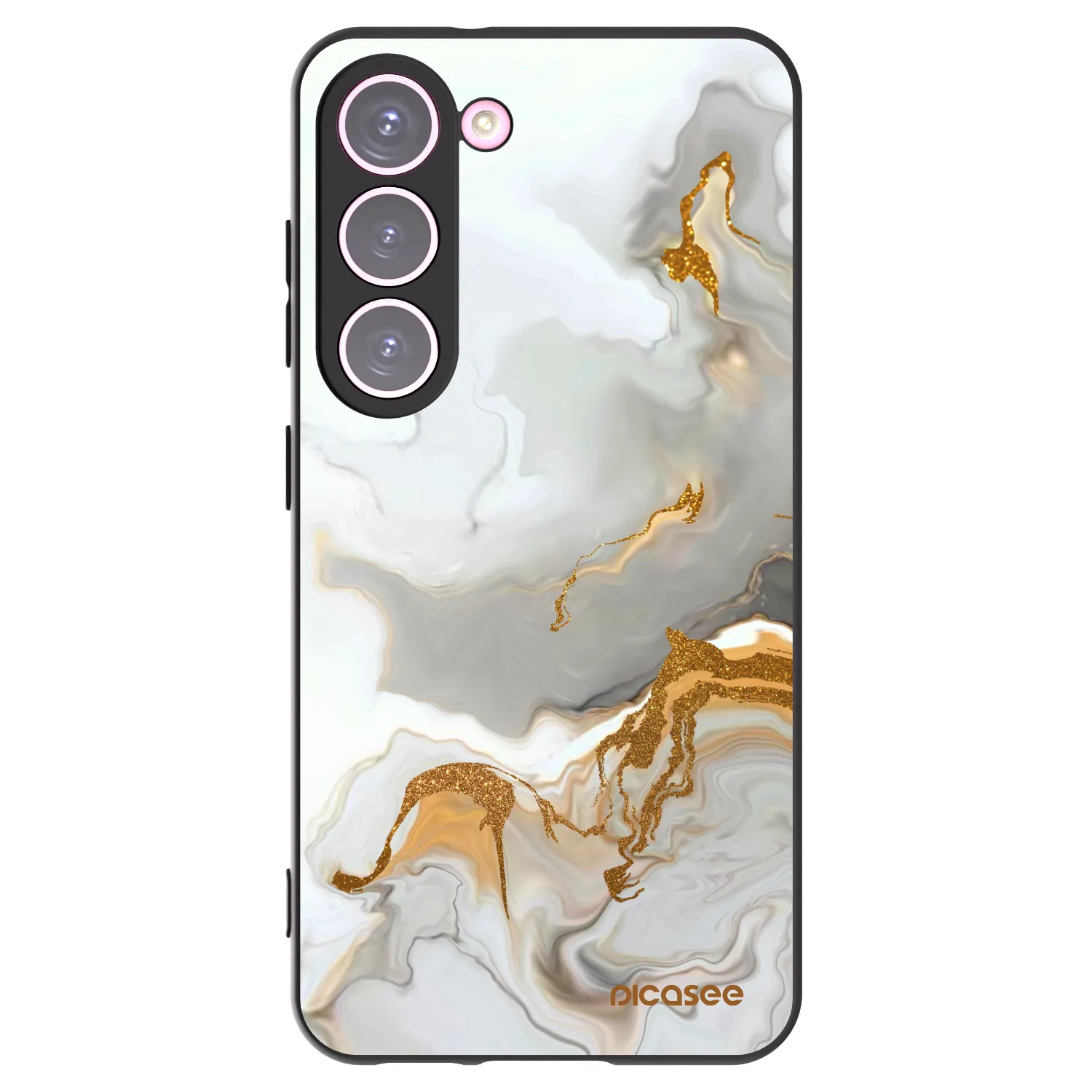 Picasee Μαύρη θήκη σιλικόνης για Samsung Galaxy S23 5G - Her