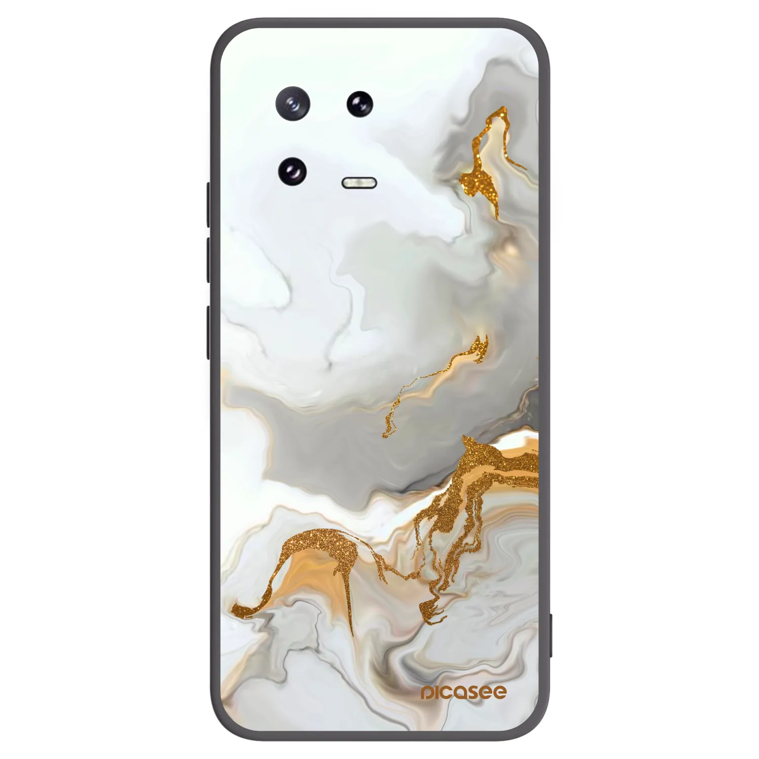 Picasee Μαύρη θήκη σιλικόνης για Xiaomi 13 Pro - Her