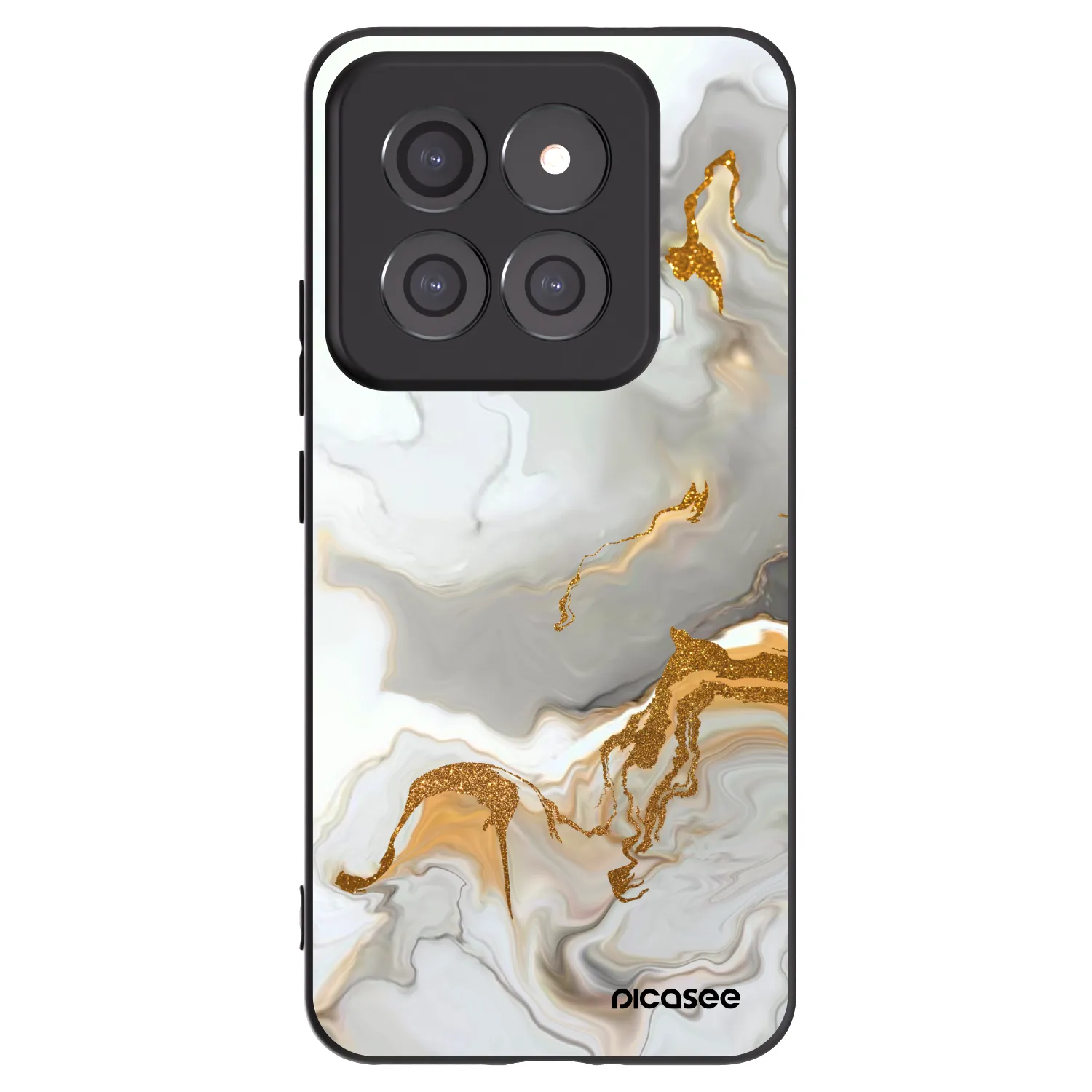 Picasee Μαύρη θήκη σιλικόνης για Xiaomi 14 Pro - Her