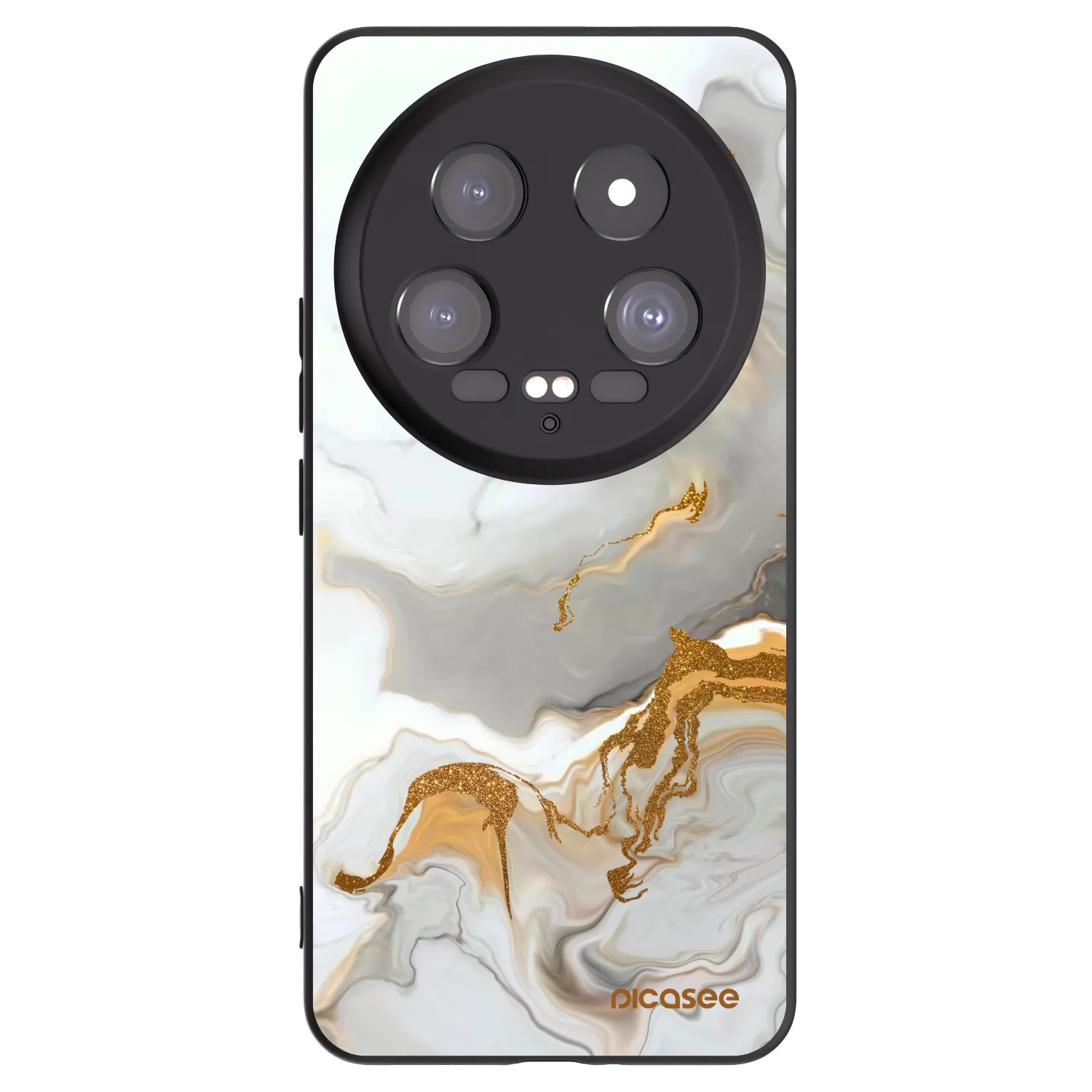 Picasee Μαύρη θήκη σιλικόνης για Xiaomi 14 Ultra - Her