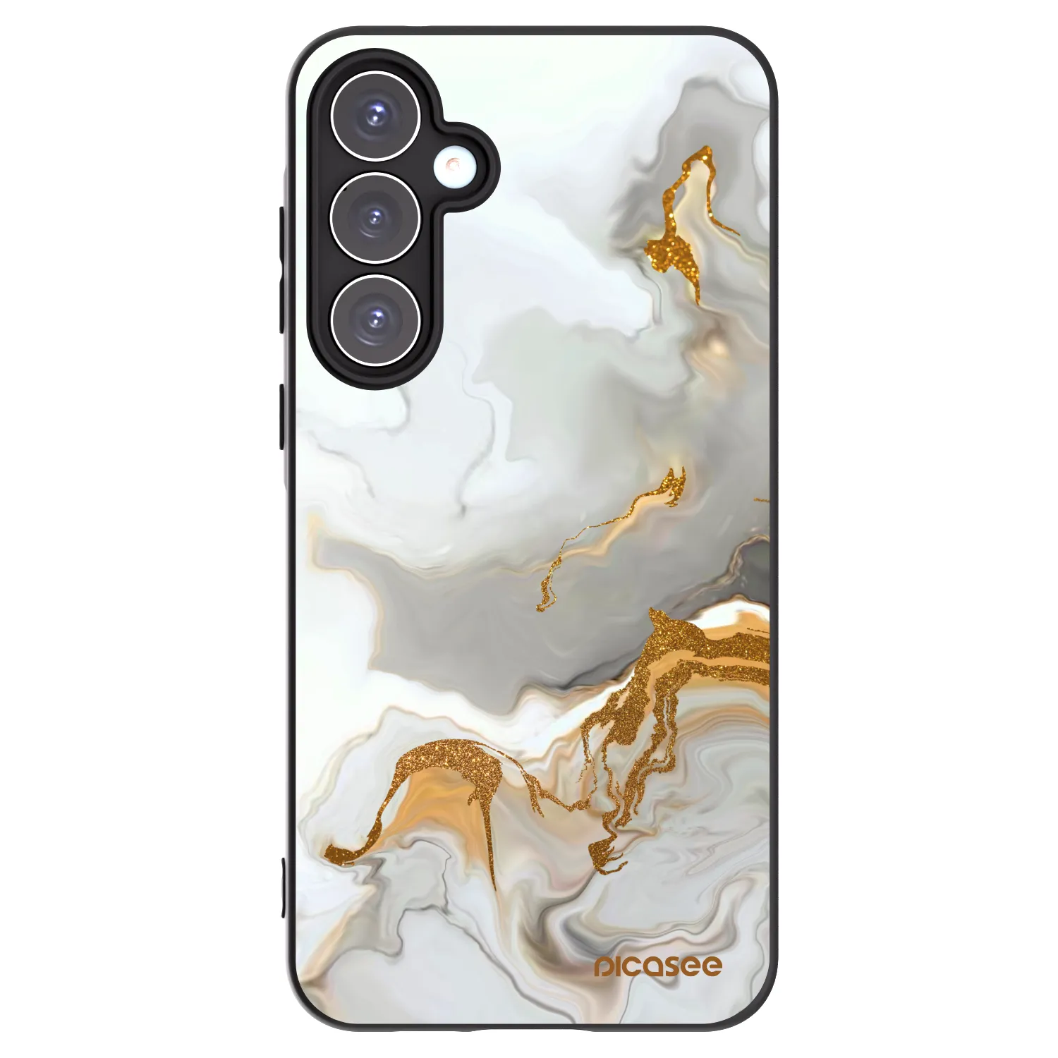 Picasee Μαύρη θήκη σιλικόνης για Samsung Galaxy A55 5G A556B - Her