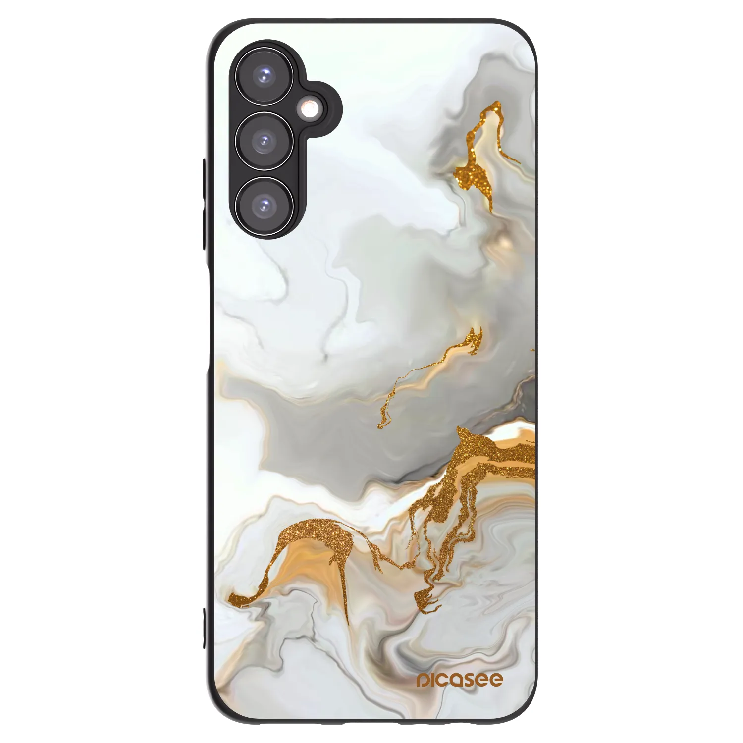 Picasee Μαύρη θήκη σιλικόνης για Samsung Galaxy A05s A057G - Her