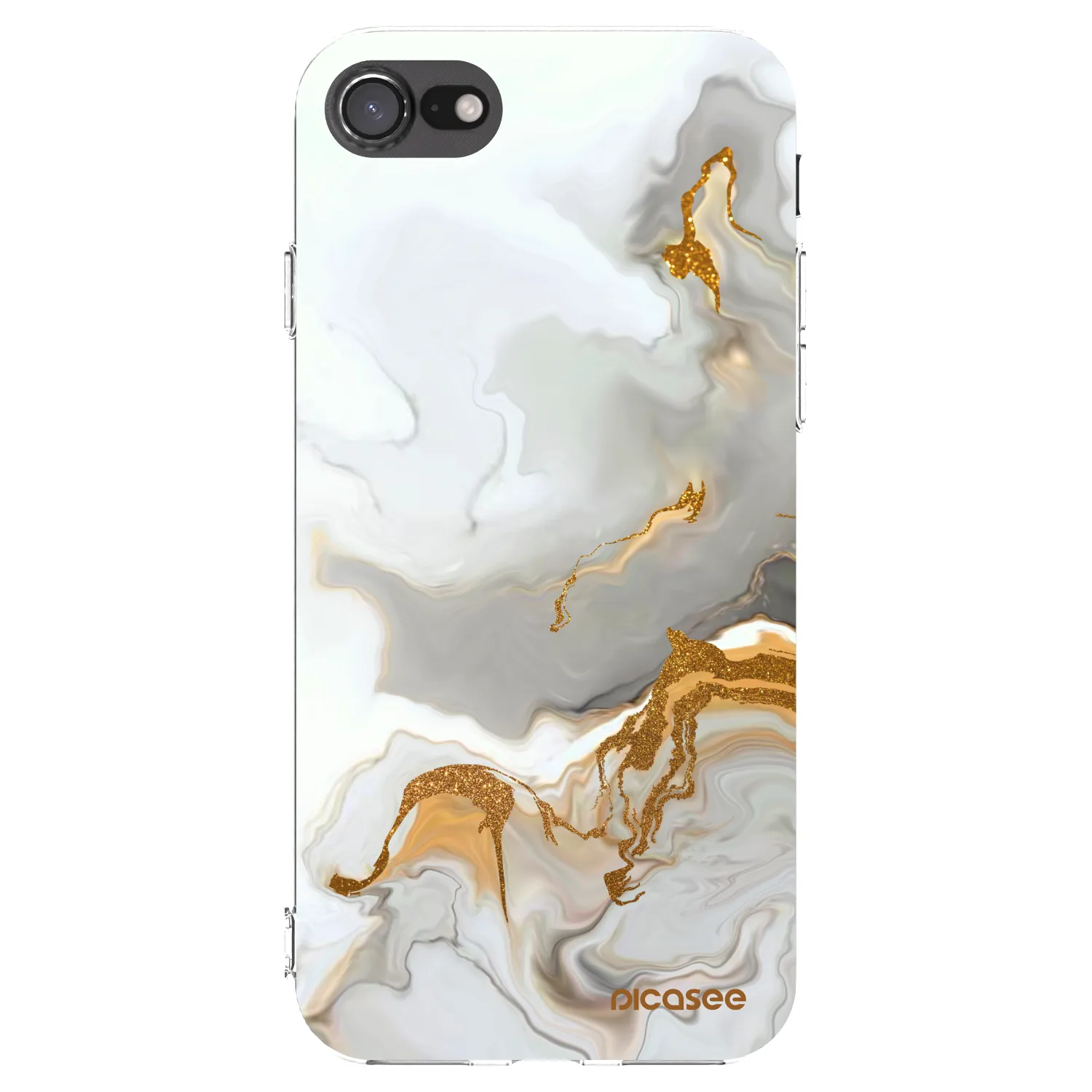Picasee διαφανής θήκη σιλικόνης Apple iPhone 7 - Her