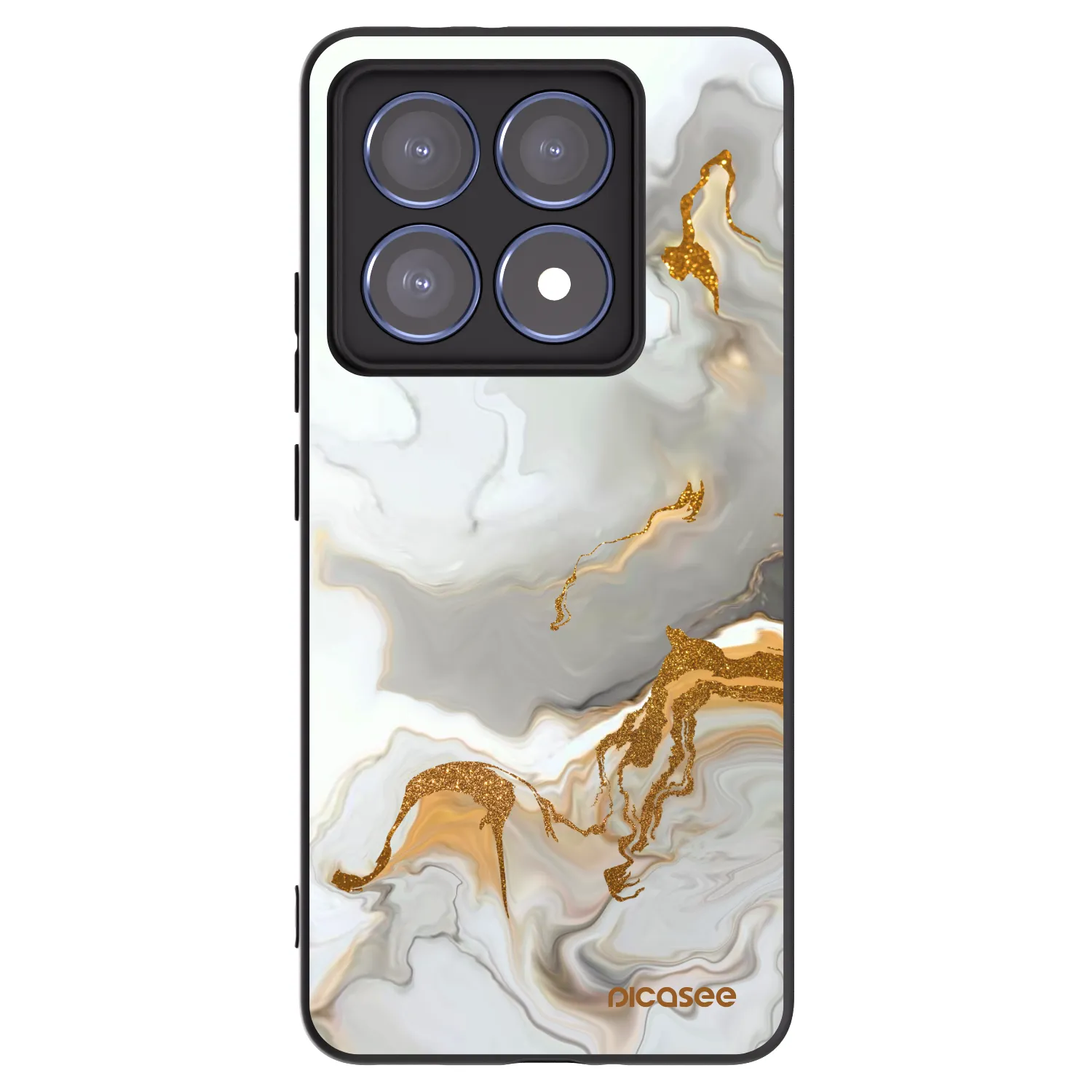 Picasee Μαύρη θήκη σιλικόνης για Xiaomi 14T Pro - Her