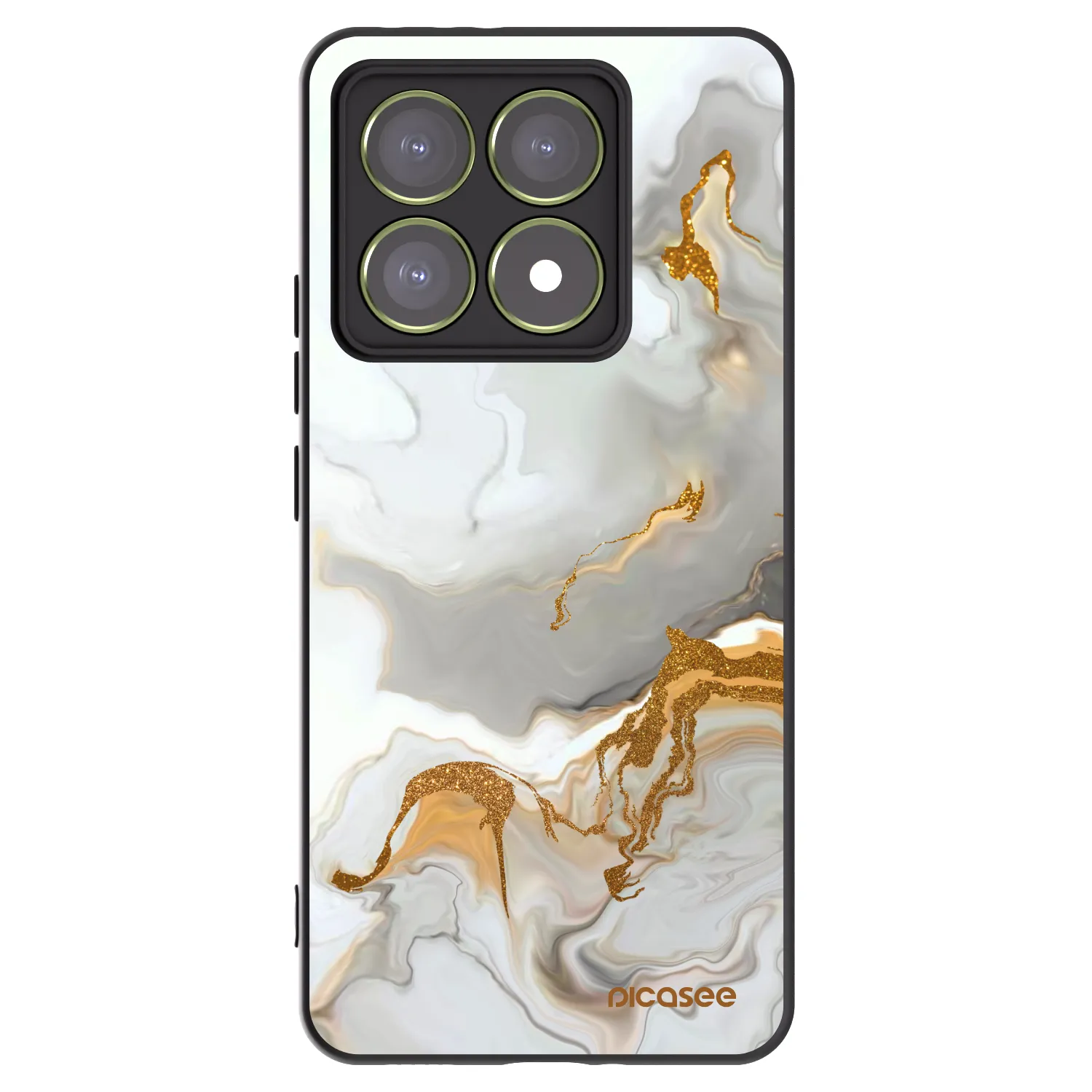 Picasee Μαύρη θήκη σιλικόνης για Xiaomi 14T - Her