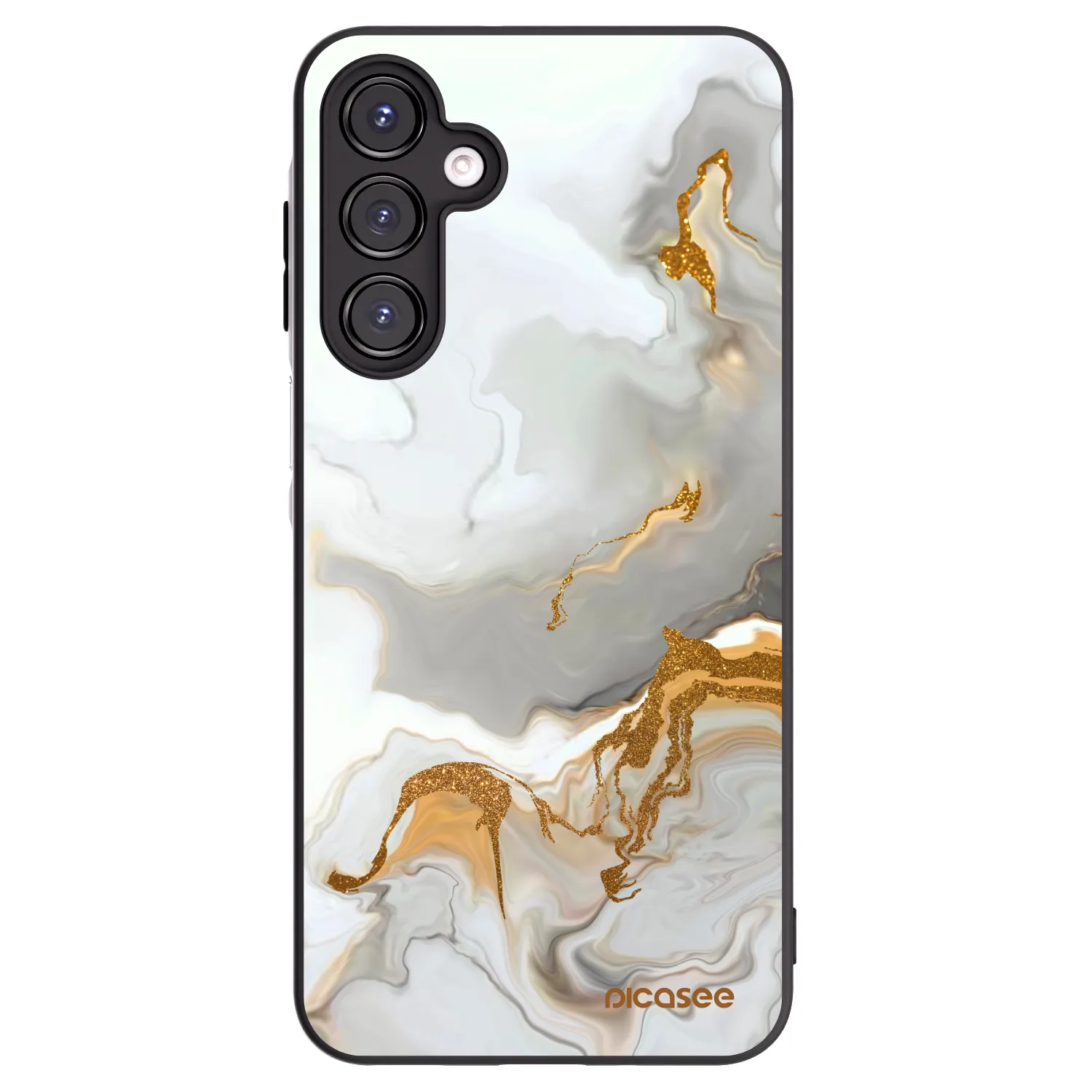 Picasee Μαύρη θήκη σιλικόνης για Samsung Galaxy A16 5G - Her