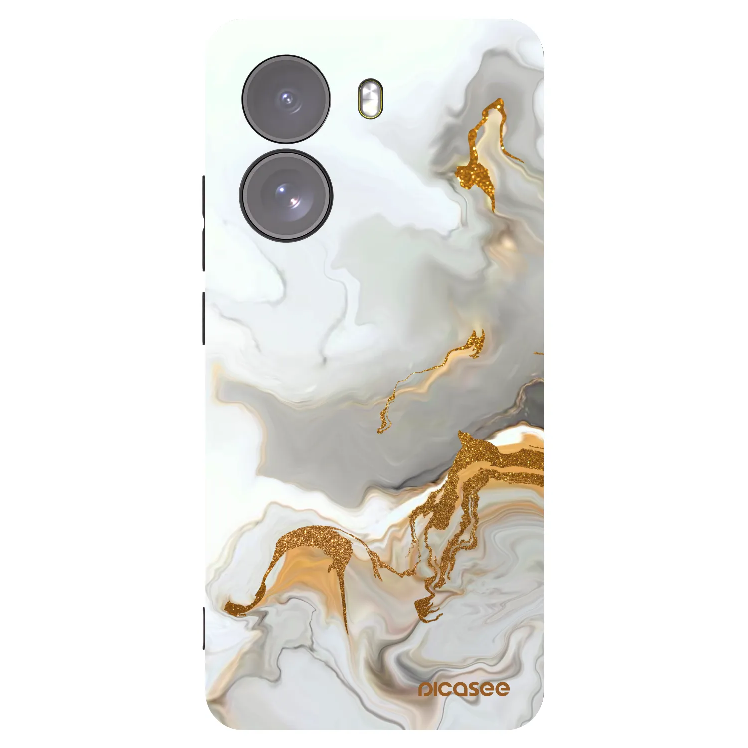 Picasee Μαύρη θήκη σιλικόνης για Xiaomi Poco X7 - Her