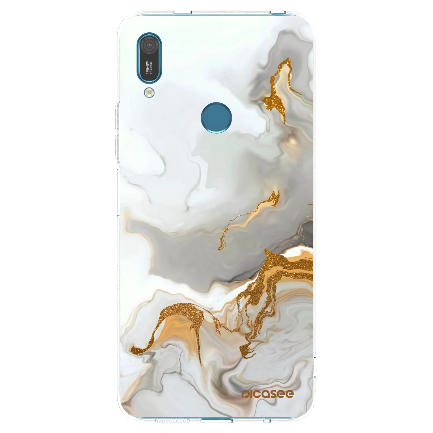 Picasee διαφανής θήκη σιλικόνης Huawei Y7 2019 - Her