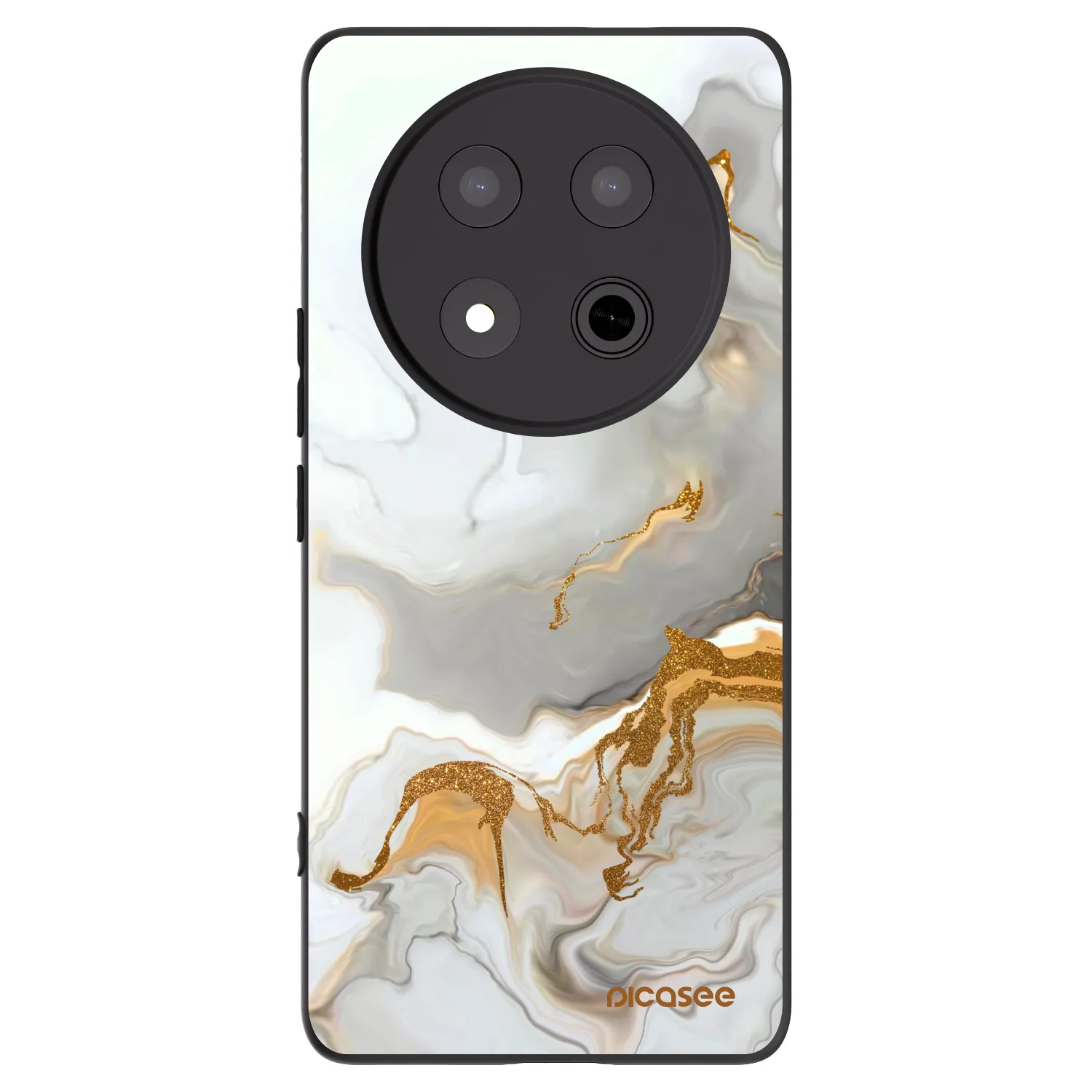 Picasee Μαύρη θήκη σιλικόνης για Honor Magic7 Lite 5G - Her