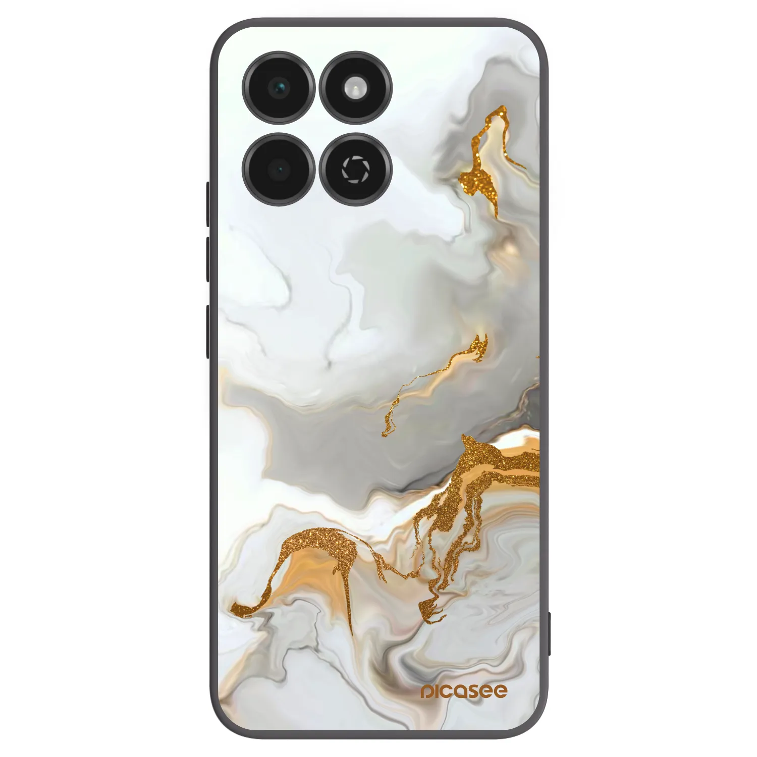 Picasee Μαύρη θήκη σιλικόνης για Honor 200 Smart 5G - Her