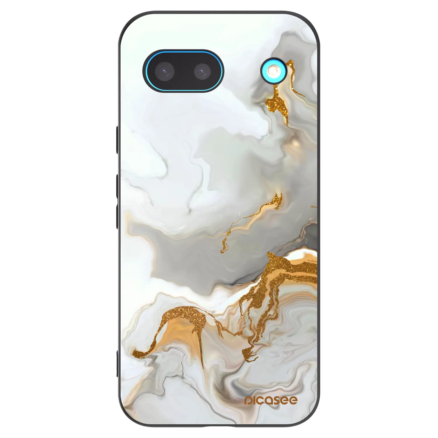 Picasee Μαύρη θήκη σιλικόνης για Google Pixel 8a - Her