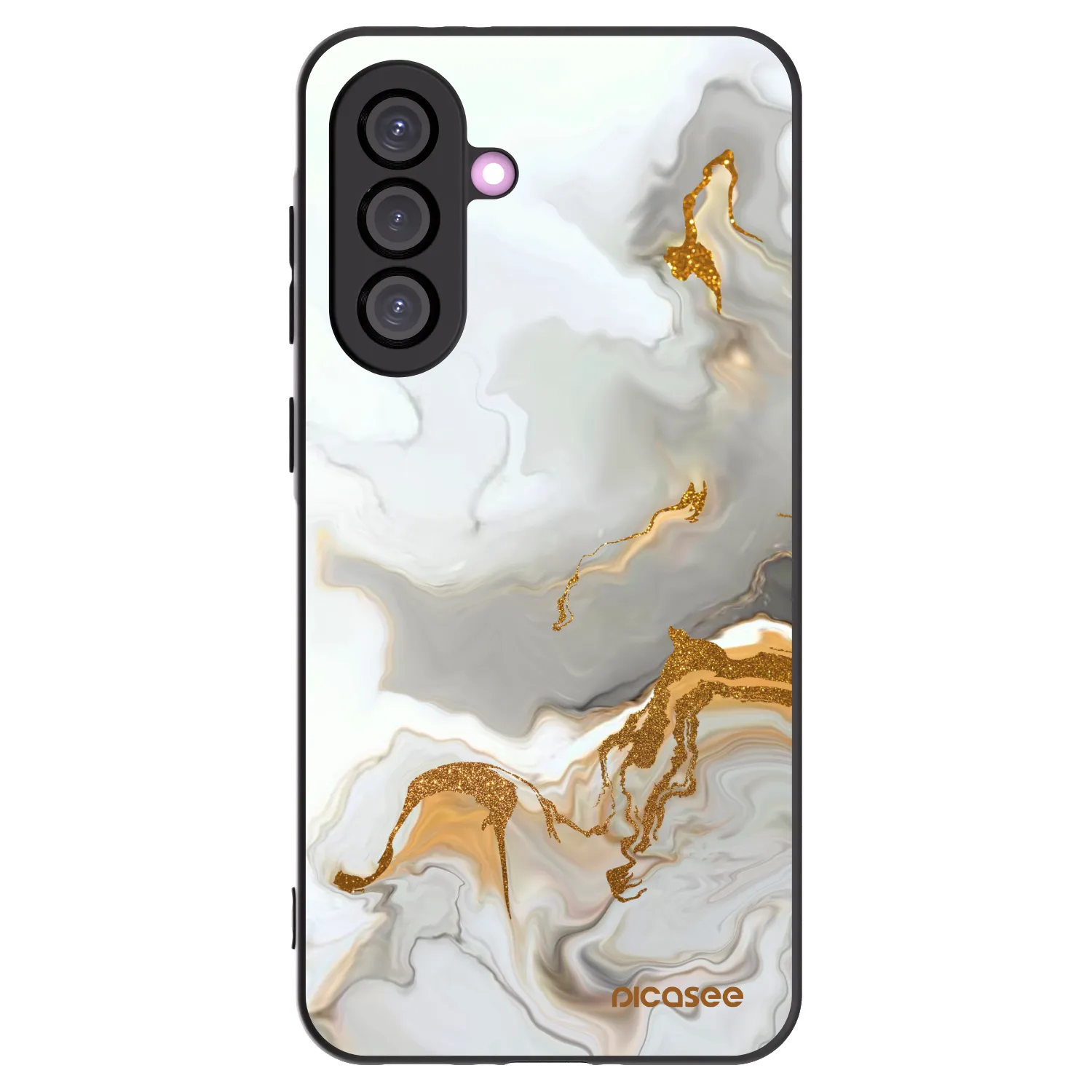 Picasee Μαύρη θήκη σιλικόνης για Samsung Galaxy A36 5G - Her