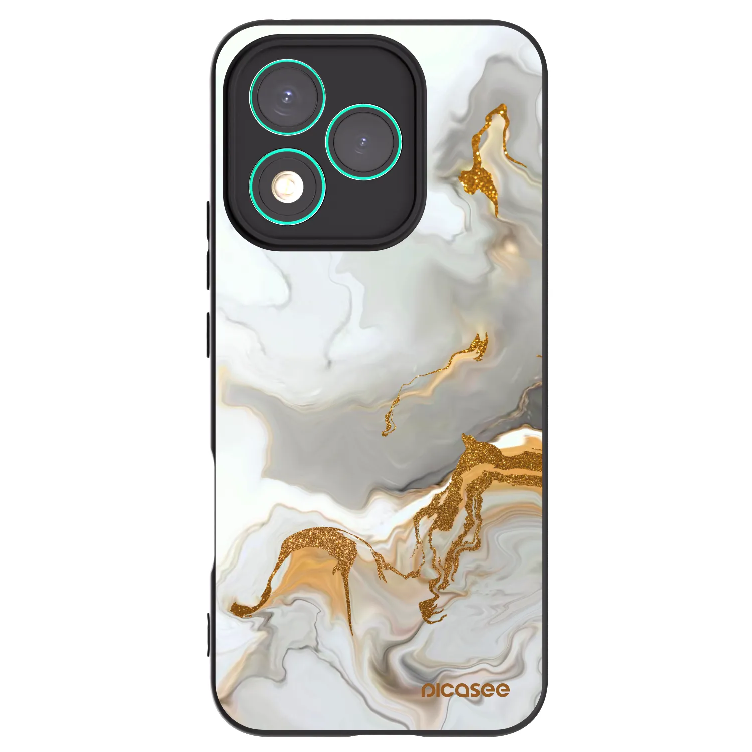 Picasee Μαύρη θήκη σιλικόνης για Honor 400 Lite 5G - Her