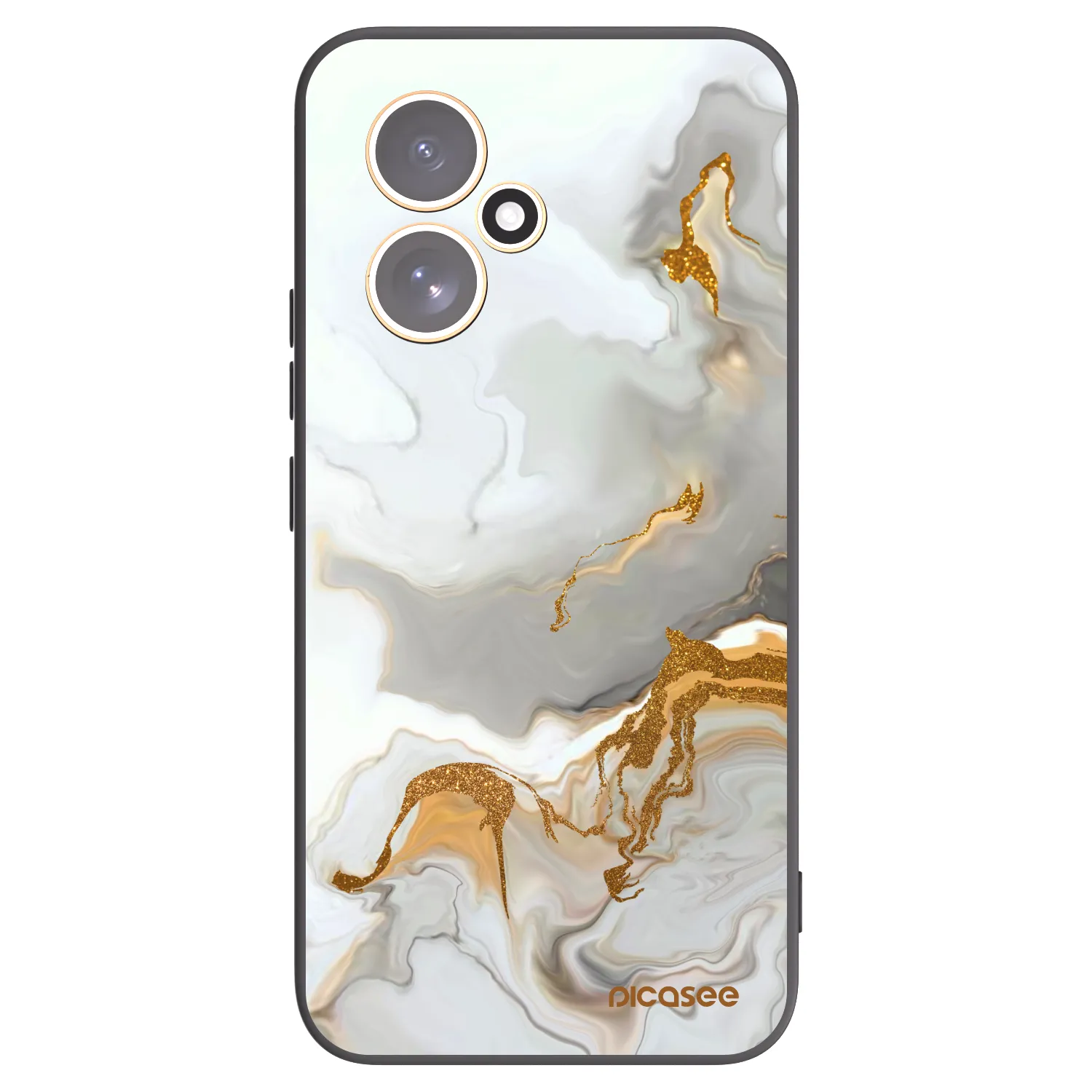 Picasee Μαύρη θήκη σιλικόνης για Honor 400 5G - Her