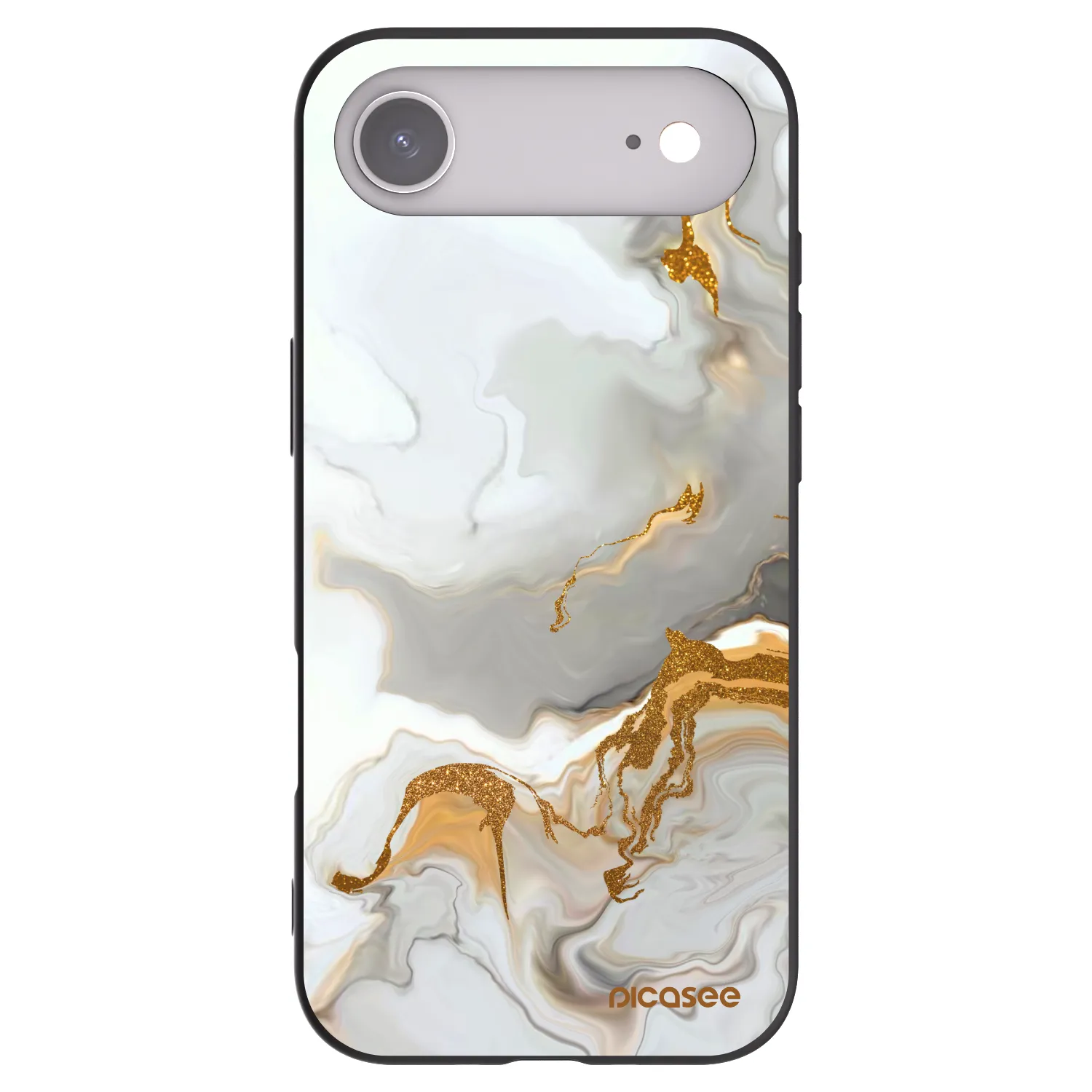 Picasee Μαύρη θήκη σιλικόνης για Apple iPhone Air - Her