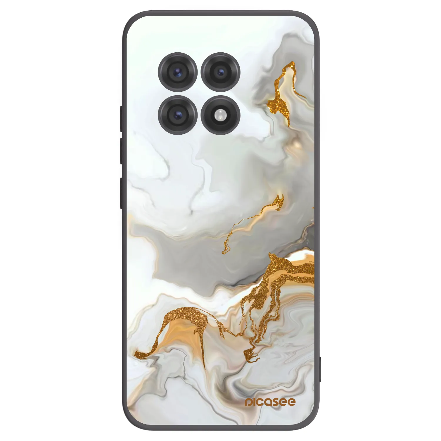 Picasee Μαύρη θήκη σιλικόνης για OnePlus 13R 5G - Her