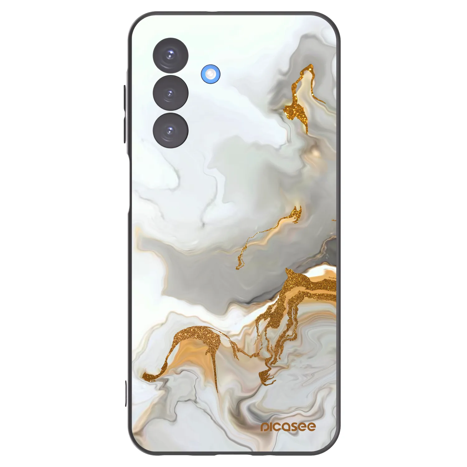 Picasee Μαύρη θήκη σιλικόνης για Samsung Galaxy A17 5G - Her