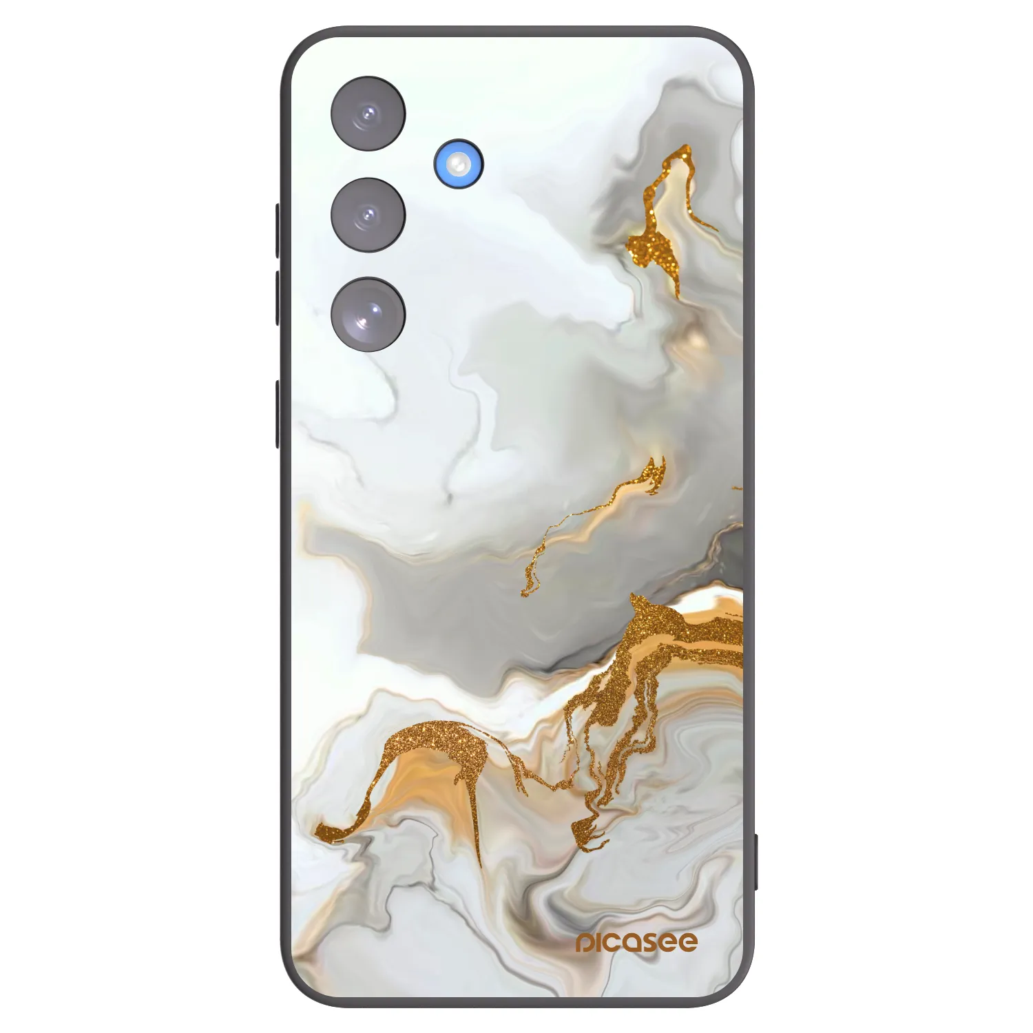Picasee Μαύρη θήκη σιλικόνης για Samsung Galaxy S25 FE 5G - Her