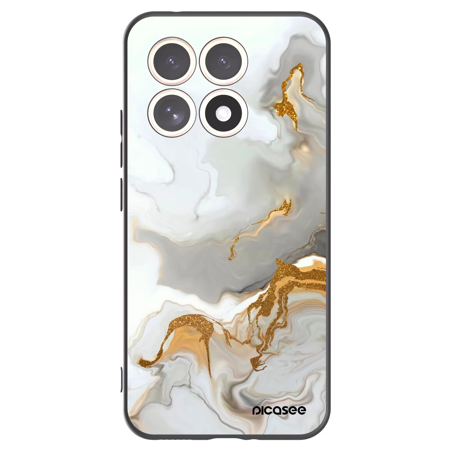 Picasee Μαύρη θήκη σιλικόνης για Xiaomi 15T - Her