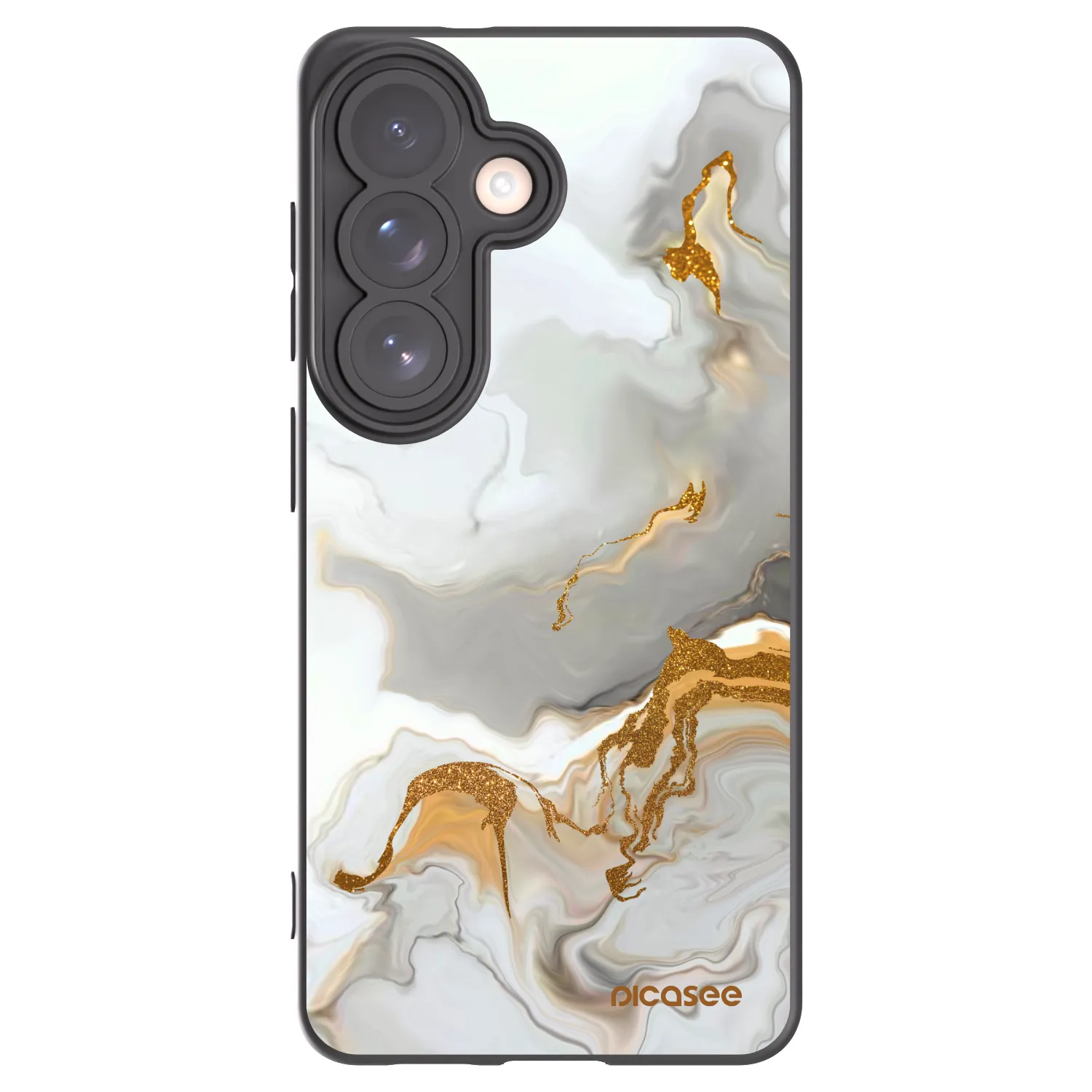 Picasee Μαύρη θήκη σιλικόνης για Samsung Galaxy S26 - Her