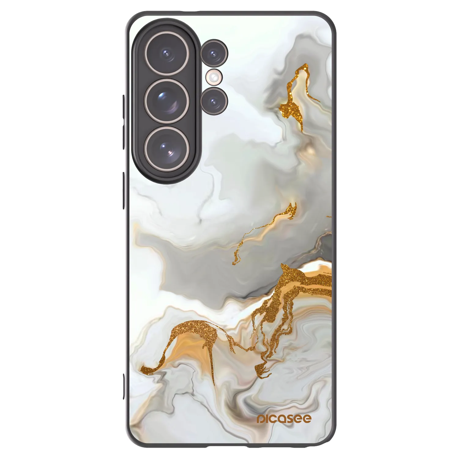 Picasee Μαύρη θήκη σιλικόνης για Samsung Galaxy S26 Ultra - Her