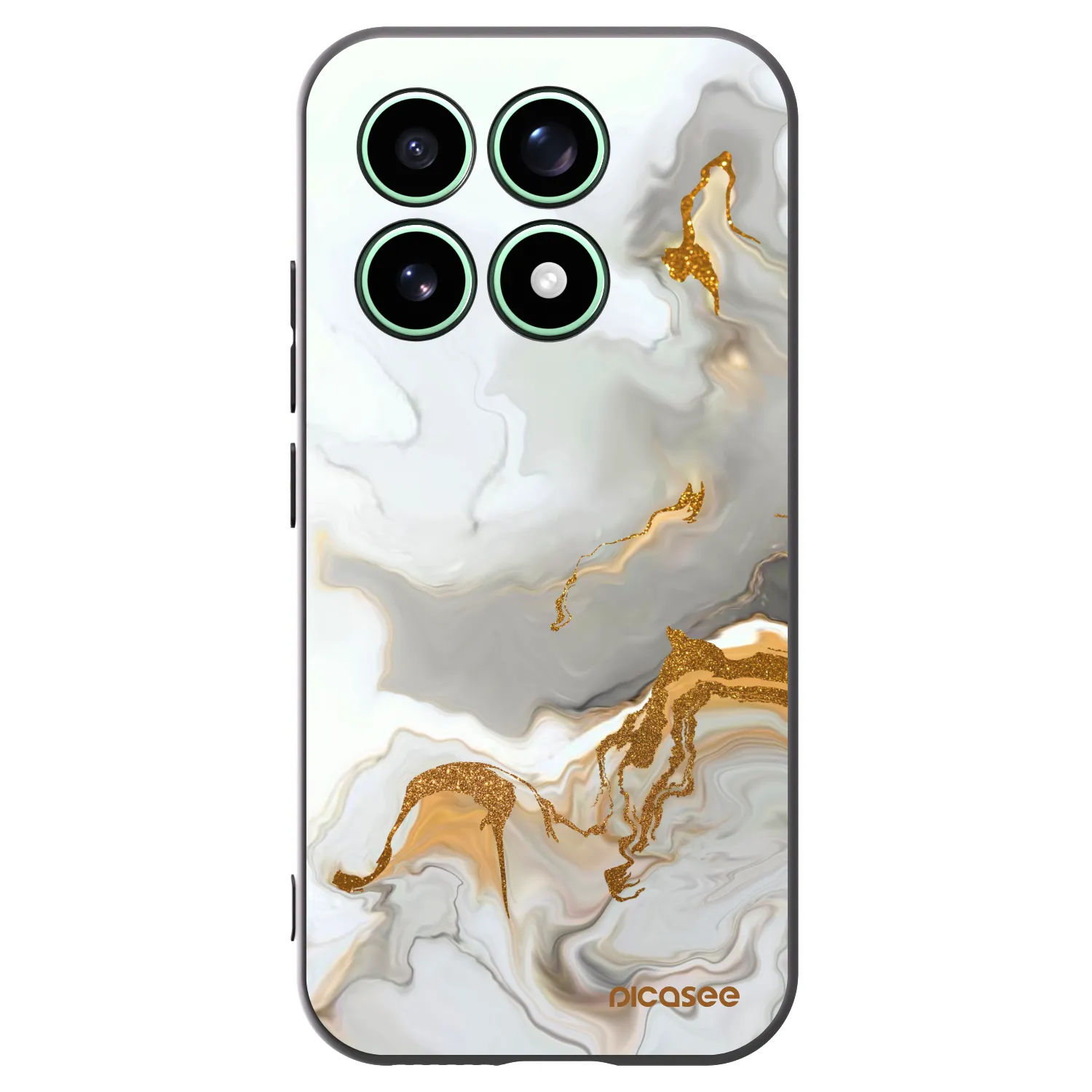 Picasee Μαύρη θήκη σιλικόνης για Xiaomi 17 - Her