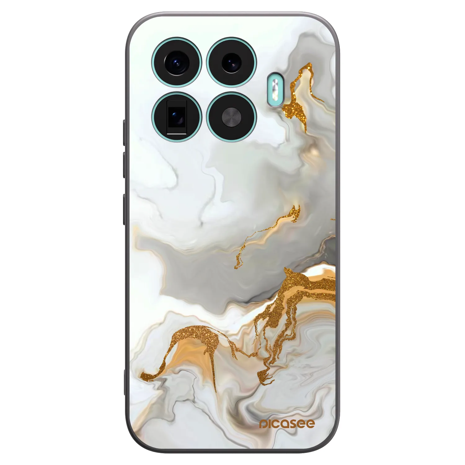 Picasee Μαύρη θήκη σιλικόνης για Xiaomi 17T - Her