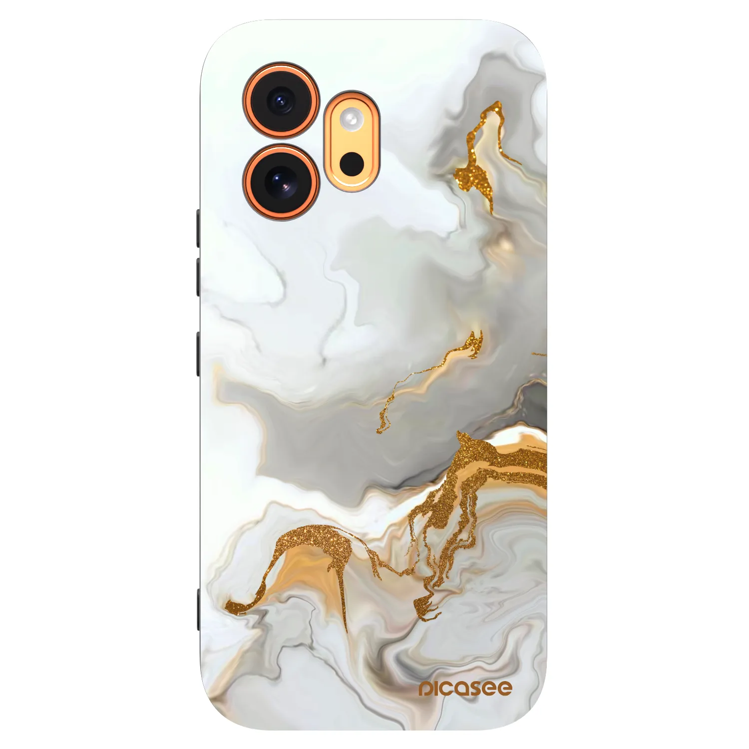 Picasee Μαύρη θήκη σιλικόνης για Honor 600 - Her