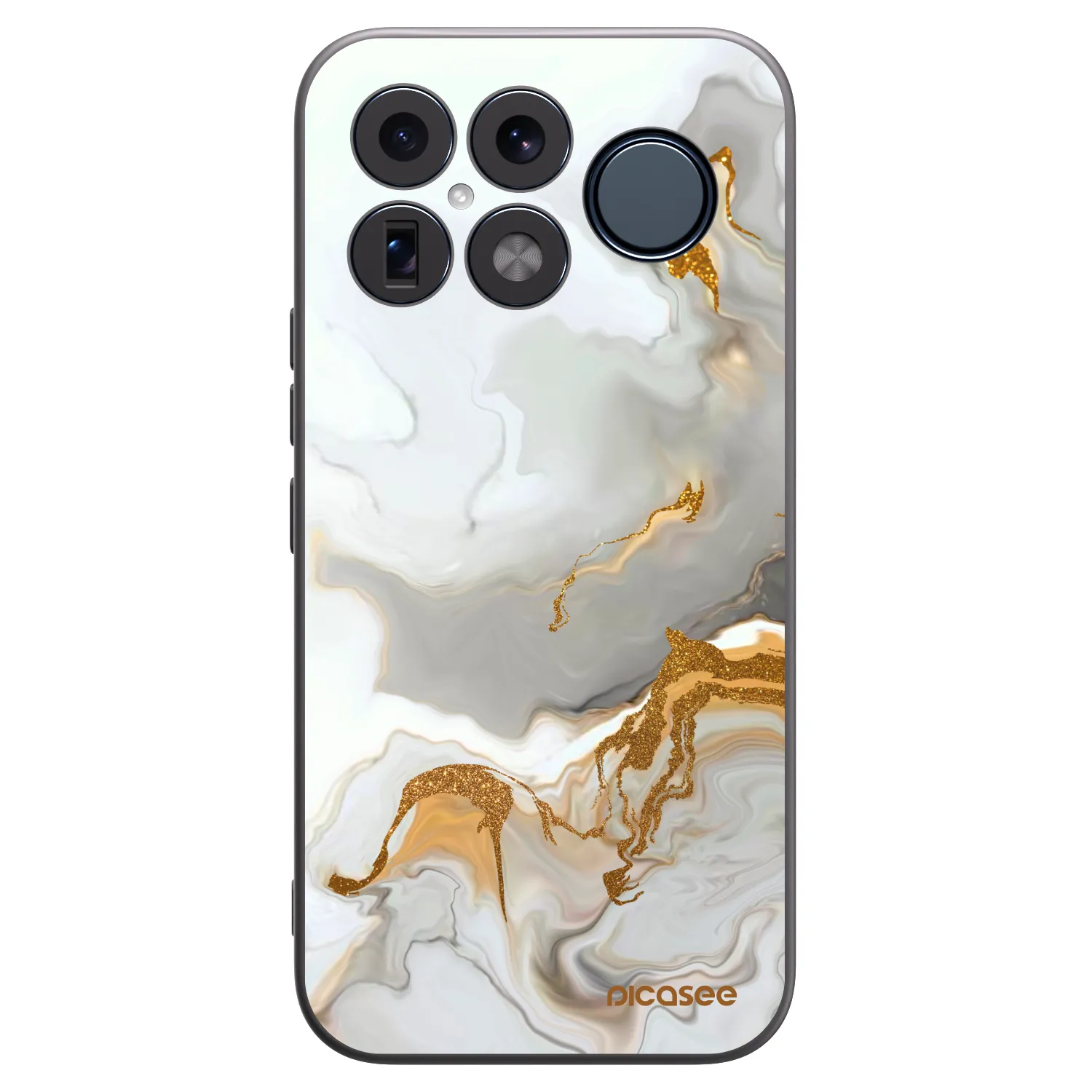 Picasee Μαύρη θήκη σιλικόνης για Xiaomi Poco F8 Ultra - Her