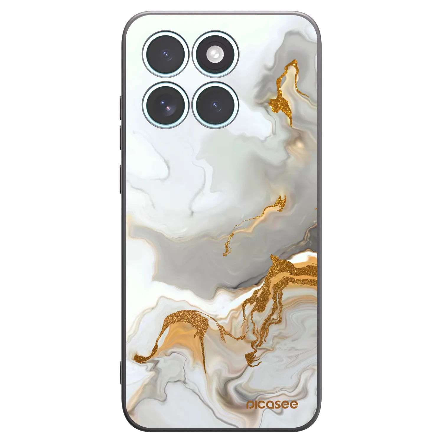 Picasee Μαύρη θήκη σιλικόνης για Motorola Edge 70 Fusion - Her
