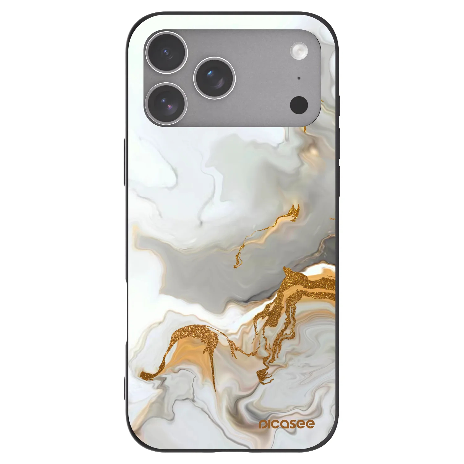 Picasee Μαύρη θήκη σιλικόνης για Apple iPhone 18 Pro Max - Her