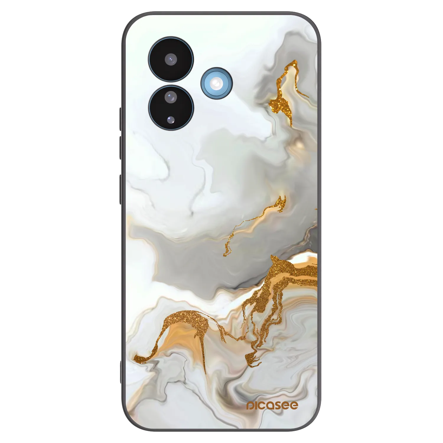 Picasee Μαύρη θήκη σιλικόνης για Xiaomi Redmi Note 17 Pro 5G - Her