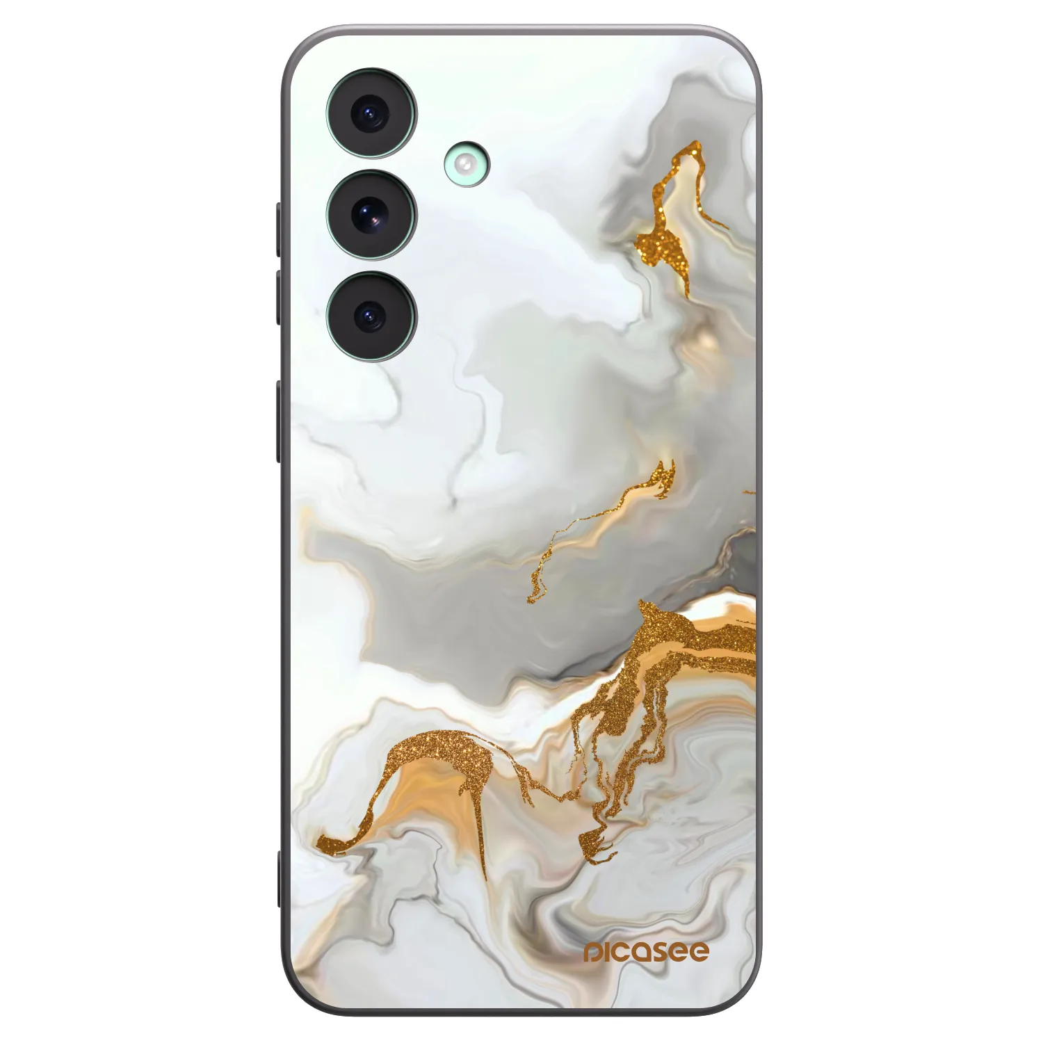 Picasee Μαύρη θήκη σιλικόνης για Samsung Galaxy S26 FE - Her