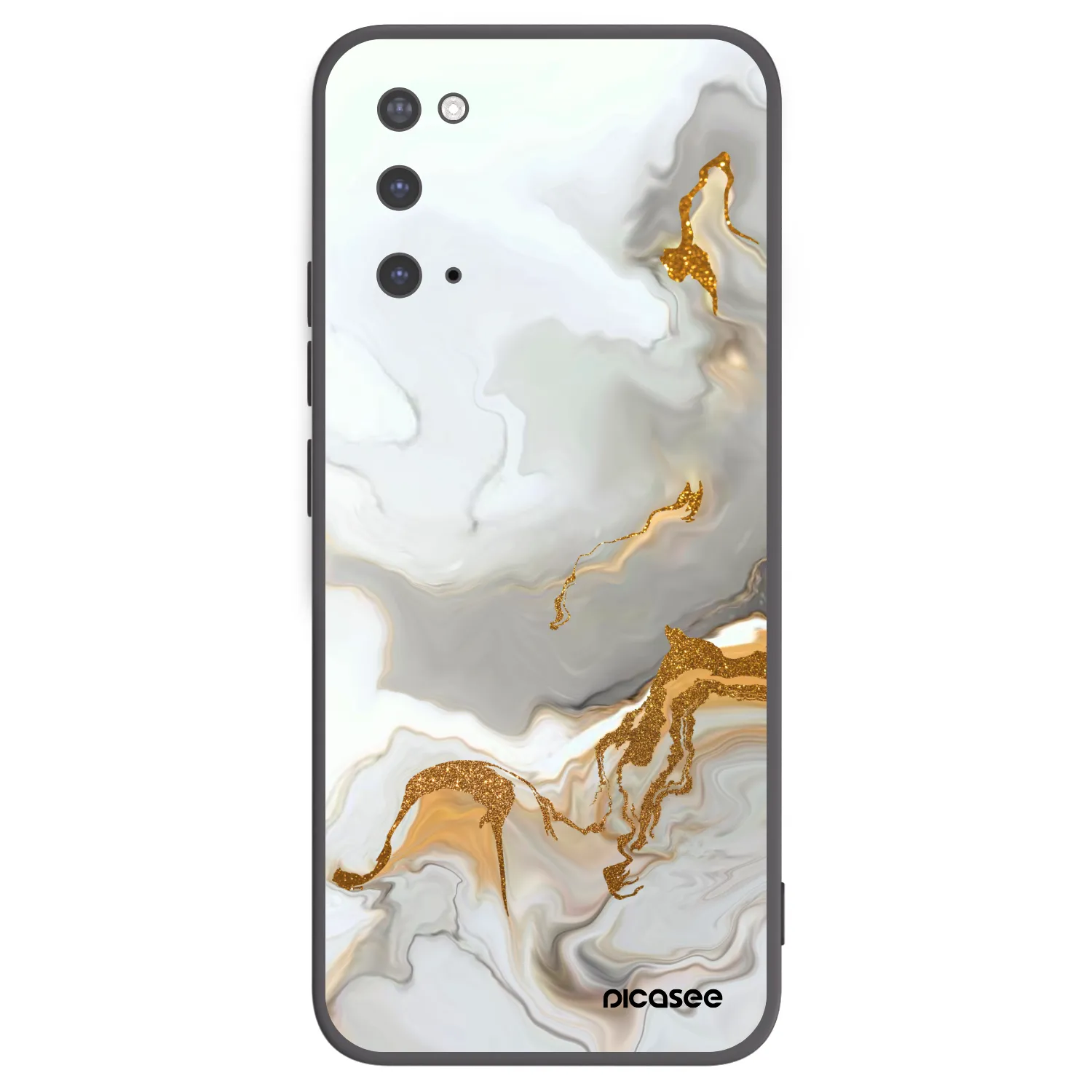 Picasee Μαύρη θήκη σιλικόνης για Samsung Galaxy S20 G980F - Her