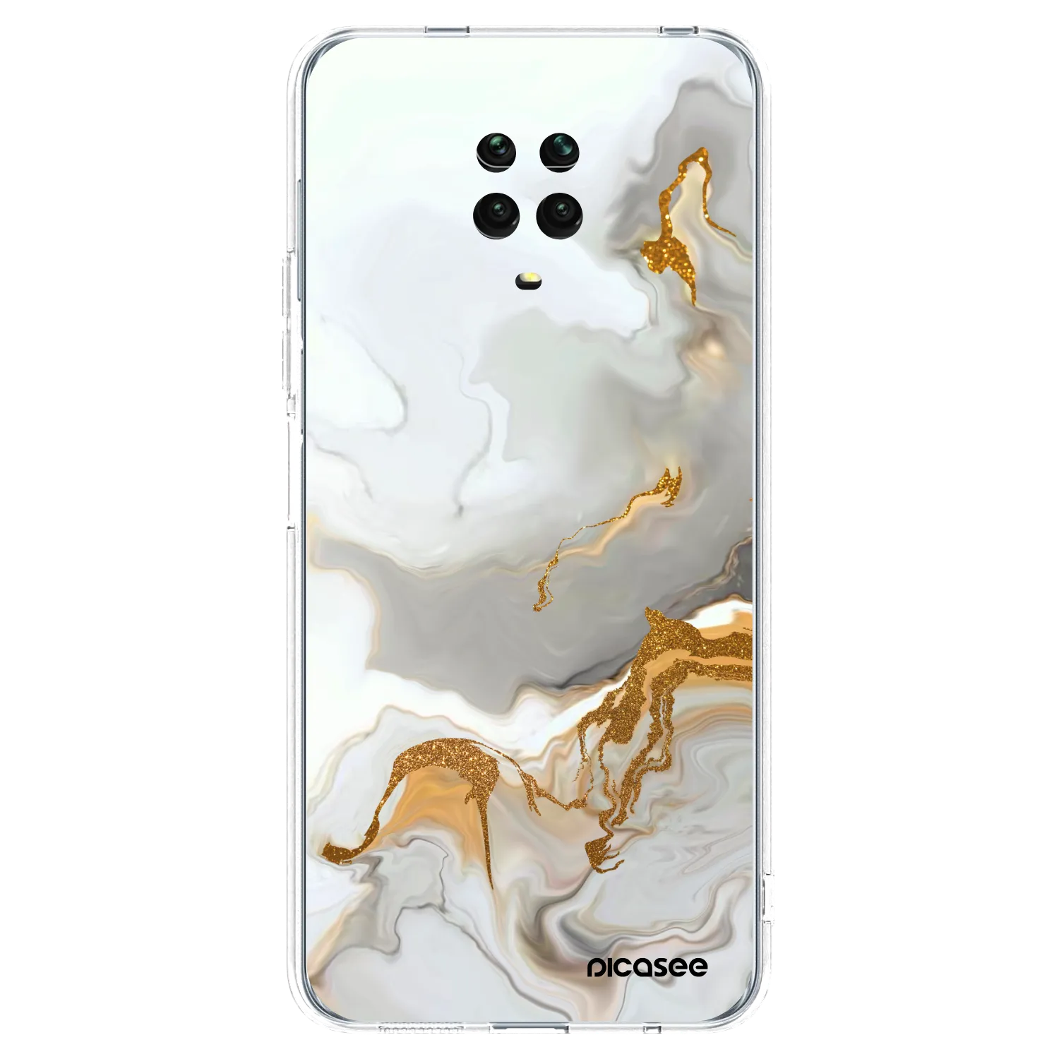 Picasee διαφανής θήκη σιλικόνης Xiaomi Redmi Note 9S - Her