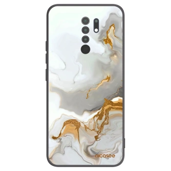 Picasee Μαύρη θήκη σιλικόνης για Xiaomi Redmi 9 - Her