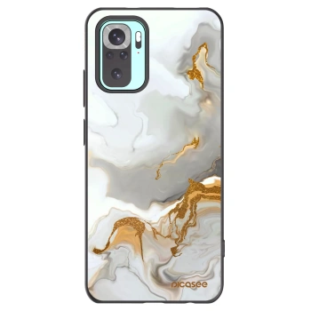 Picasee Μαύρη θήκη σιλικόνης για Xiaomi Redmi Note 10 Pro - Her