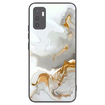 Picasee Μαύρη θήκη σιλικόνης για Xiaomi Redmi Note 10 5G - Her