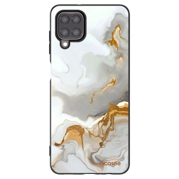 Picasee Μαύρη θήκη σιλικόνης για Samsung Galaxy M12 M127F - Her