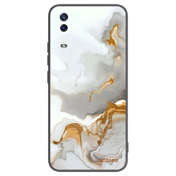 Picasee Μαύρη θήκη σιλικόνης για Vivo Y11s - Her