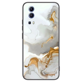Picasee Μαύρη θήκη σιλικόνης για Vivo Y52 5G - Her