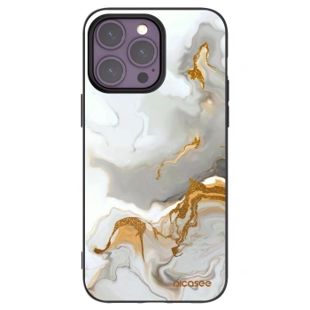 Picasee Μαύρη θήκη σιλικόνης για Apple iPhone 14 Pro Max - Her