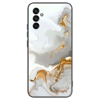 Picasee Μαύρη θήκη σιλικόνης για Samsung Galaxy M13 M135F - Her
