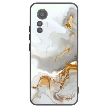 Picasee Μαύρη θήκη σιλικόνης για Xiaomi 12 Lite - Her