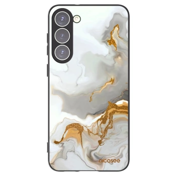Picasee Μαύρη θήκη σιλικόνης για Samsung Galaxy S23+ 5G - Her