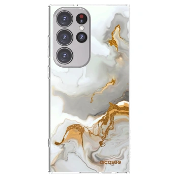 Picasee διαφανής θήκη σιλικόνης Samsung Galaxy S23 Ultra 5G - Her