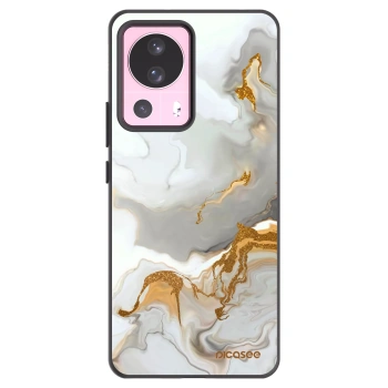 Picasee Μαύρη θήκη σιλικόνης για Xiaomi 13 Lite - Her