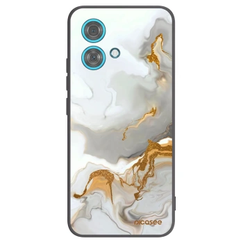 Picasee Μαύρη θήκη σιλικόνης για Motorola Edge 40 Neo - Her