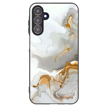 Picasee Μαύρη θήκη σιλικόνης για Samsung Galaxy A15 A155F 4G - Her